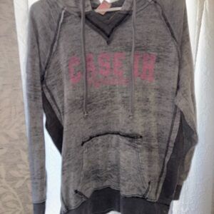 Gray and Pink Hoodie